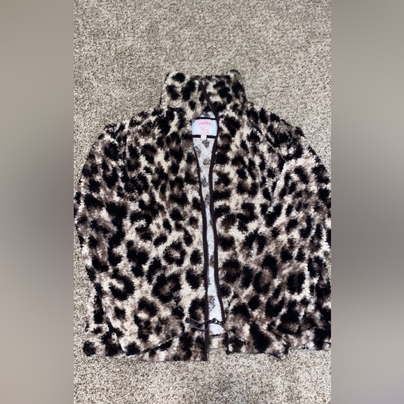 cheetah zip up - Picture 3 of 6